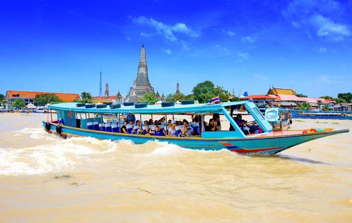 Bangkok river neighborhoods