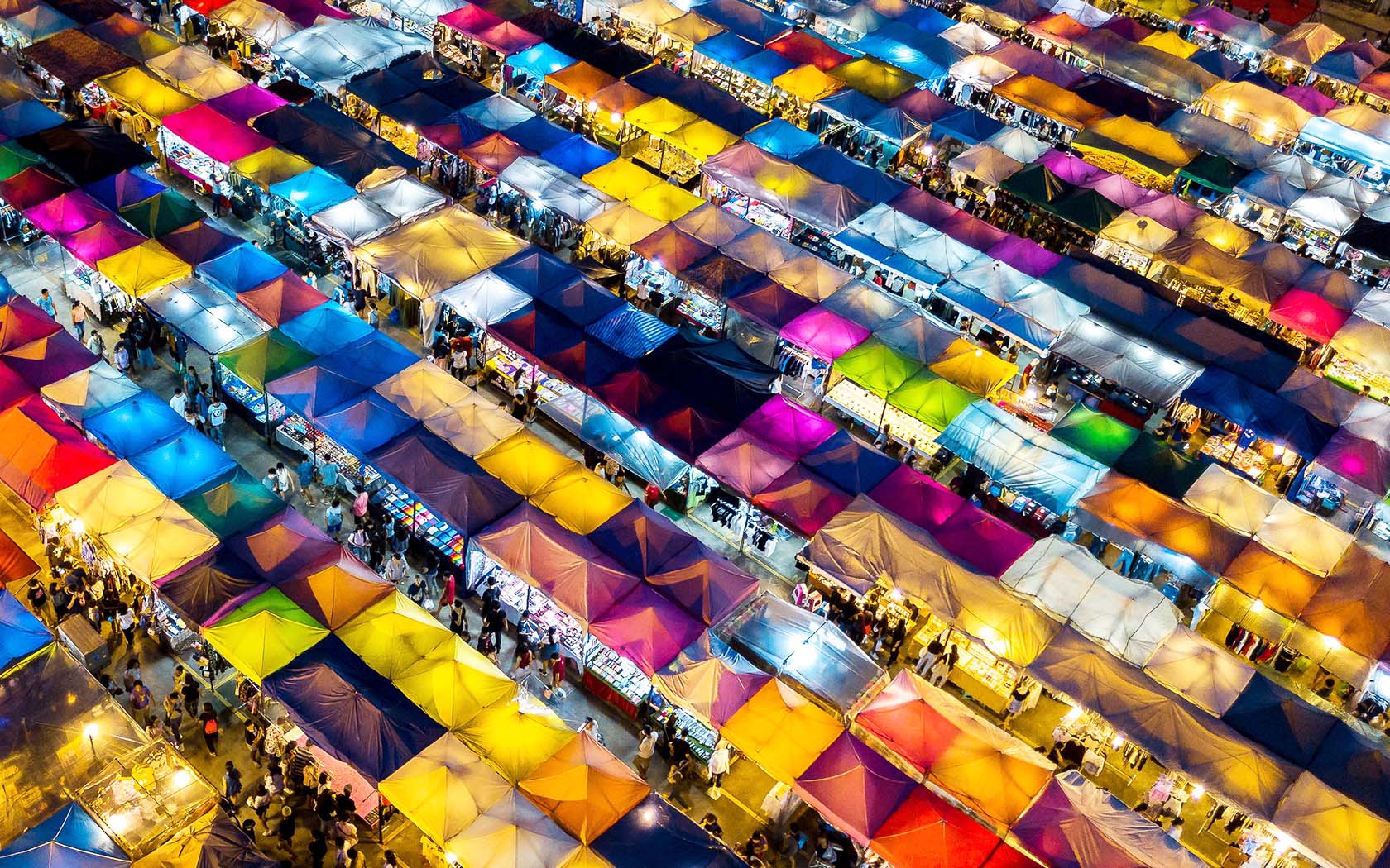 Bangkok shopping district
